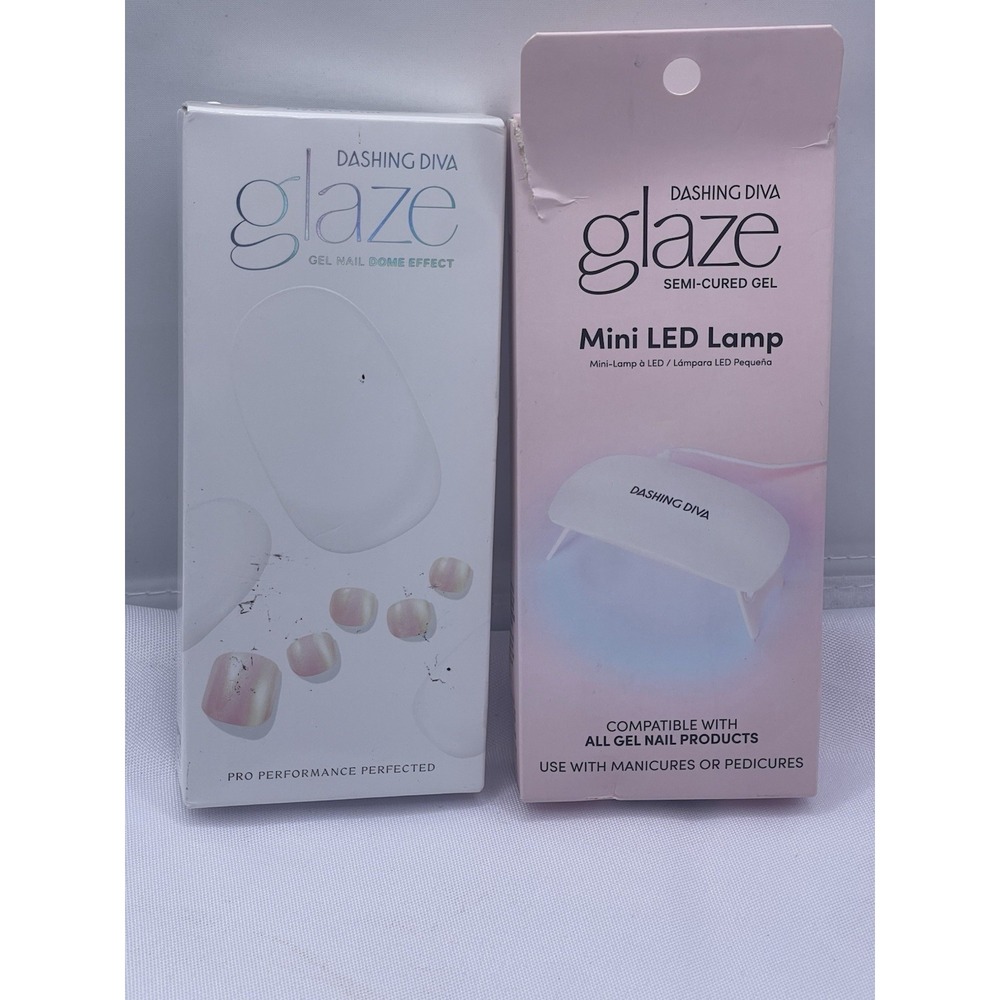 [DASHING DIVA] Glaze gel (mini Gel‎ lamp included) 1 manicure